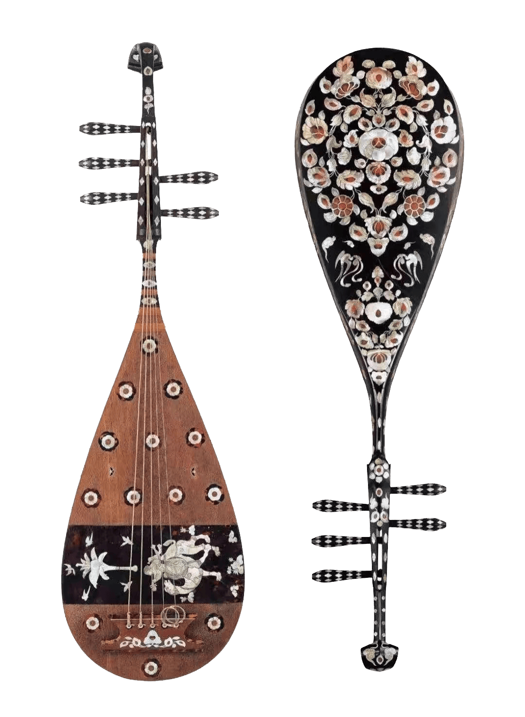 螺钿紫檀五弦琵琶